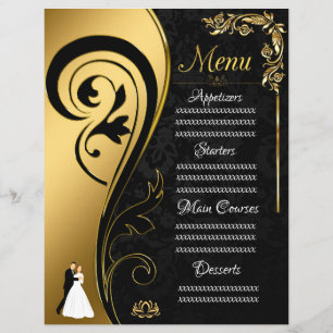 Gold-black