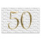 Gold Black 50 and Fabulous | 50th Birthday