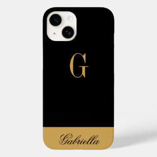 Gold Black Case-Mate iPhone 14 Case