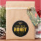 Gold & Black Honey Bee | Jar Label  & Apiary Name