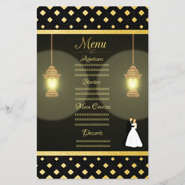 Gold-black-lamps (Front)