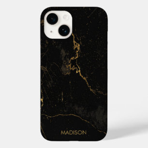 Gold Black Marble Case-Mate iPhone 14 Case