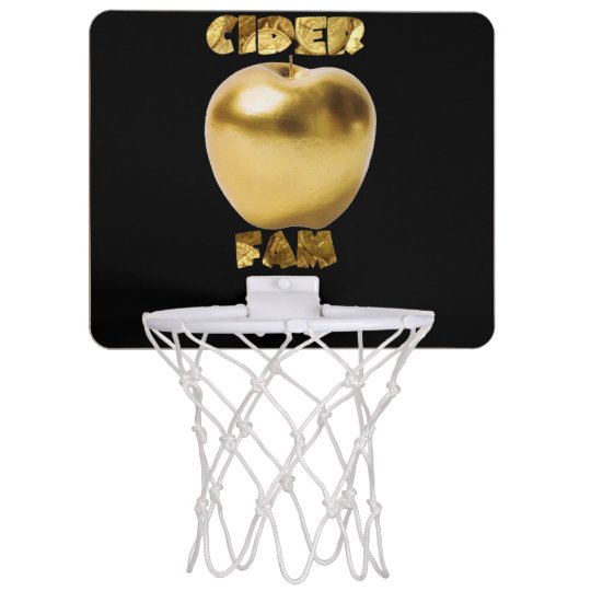 Gold Black Mini Basketball Hoop