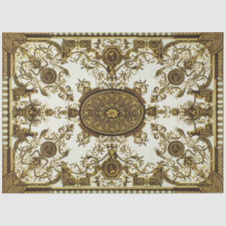 Gold & Black Ornamental Decoupage Paper