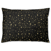 Gold Black Sparkling Stars