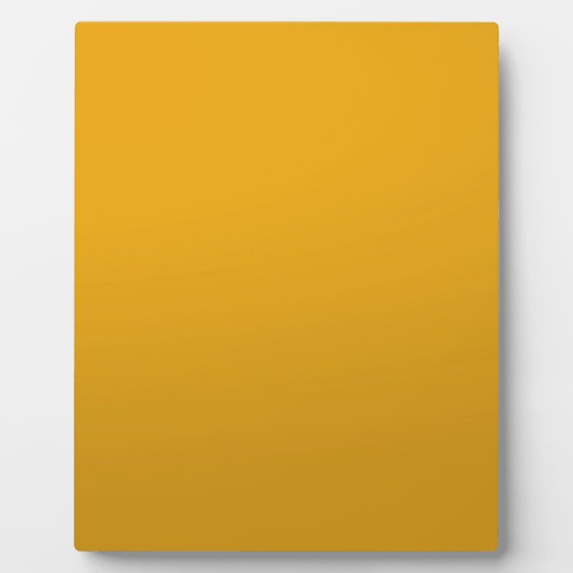 Gold Blank TEMPLATE : Add text, image, fill colour Plaque (Front)