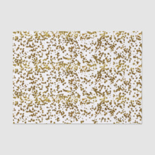 Gold Bling Glitter Confetti Tissue Paper