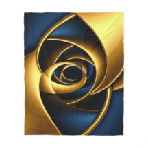 gold blue spiral abstract vortex pattern luxury ge