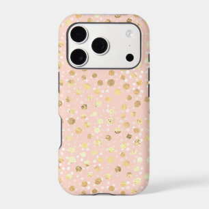 Gold Blush Pink Animal Print Case-Mate iPhone Case