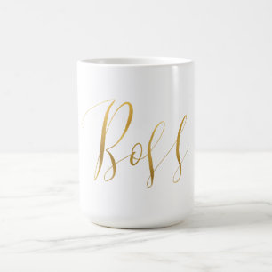 Gold Boss Coffee Mug