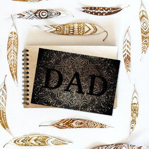 Gold Botanical Dad Formal Elegant Father's Day Card
