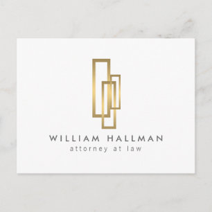 Gold Boxes Professionally Elegant Postcard