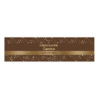 Gold Brown Graduate personalised Class of 2024