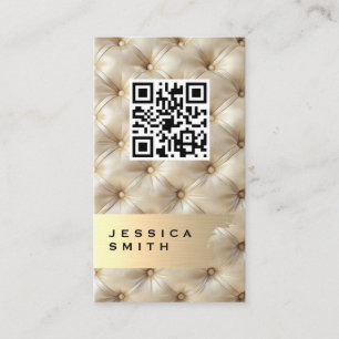 Gold Brushed   Cushioned Padding Material Business Card