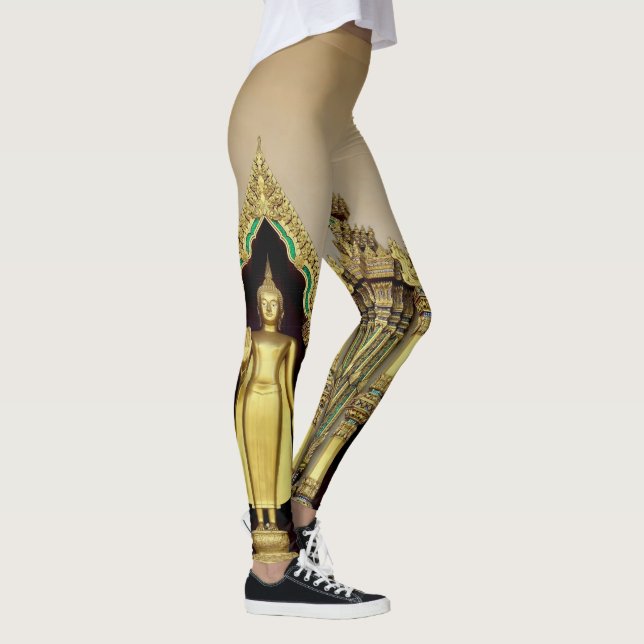 Gold Buddha Leggings (Right)