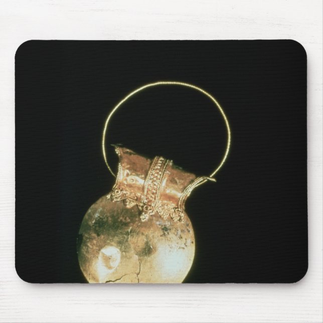 Gold bulla from the House of the Menander Mouse Mat (Front)