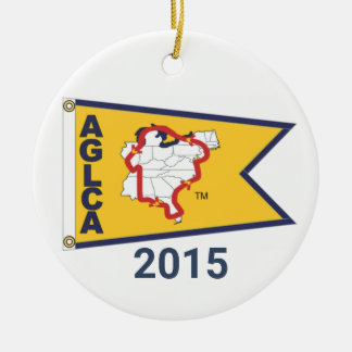 Gold Burgee (2015) Ceramic Ornament