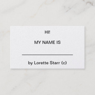 GOLD Business Card