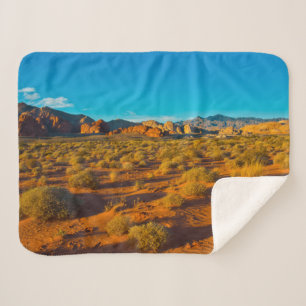 Gold Butte National Monument, Mud Road Vista Sherpa Blanket