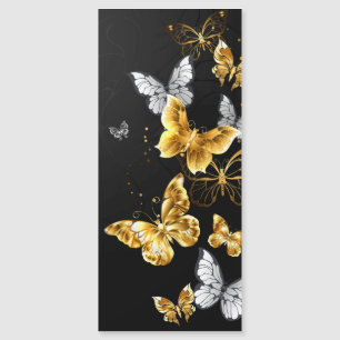Gold butterflies