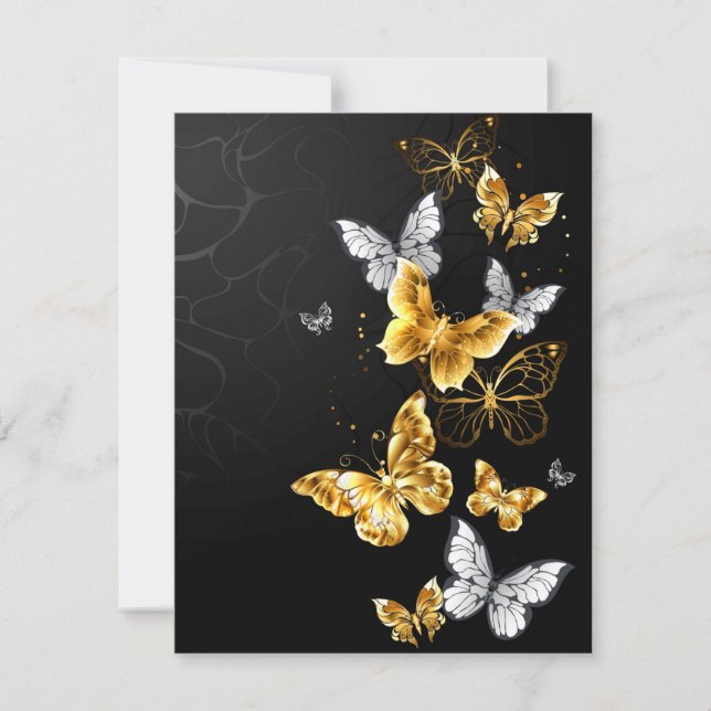 Gold butterflies (Front)