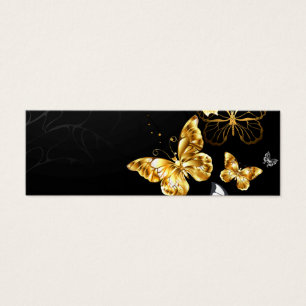 Gold butterflies