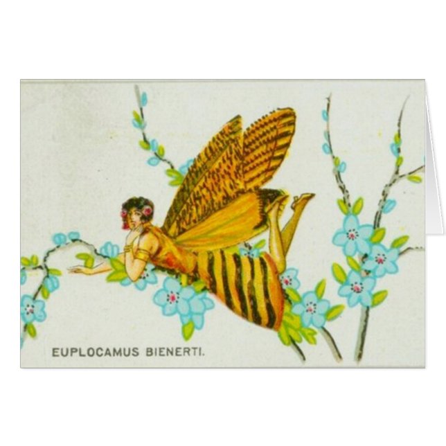 Gold Butterfly Girl (Front Horizontal)