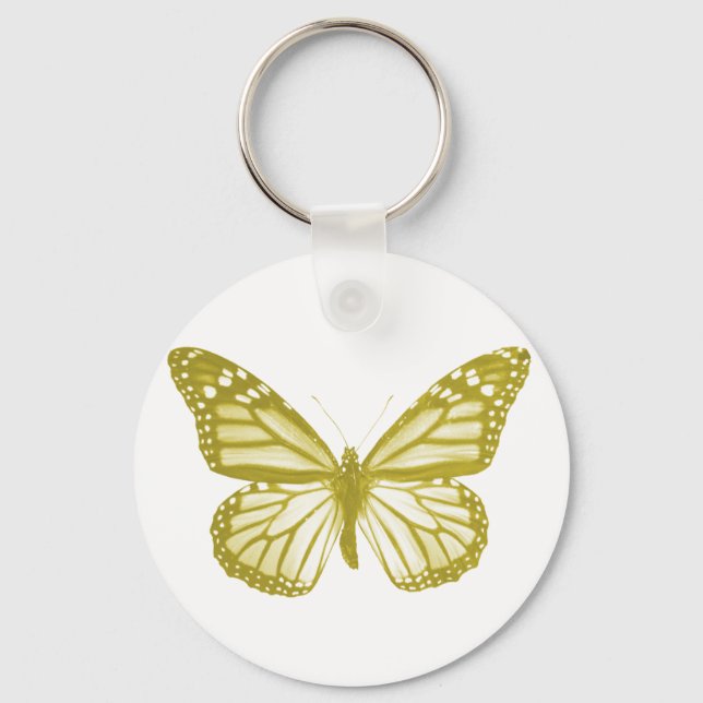 Gold Butterfly Keychain (Front)