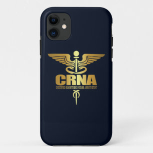 Gold Caduceus (CRNA) iPhone 11 Case