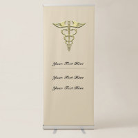 Gold Caduceus