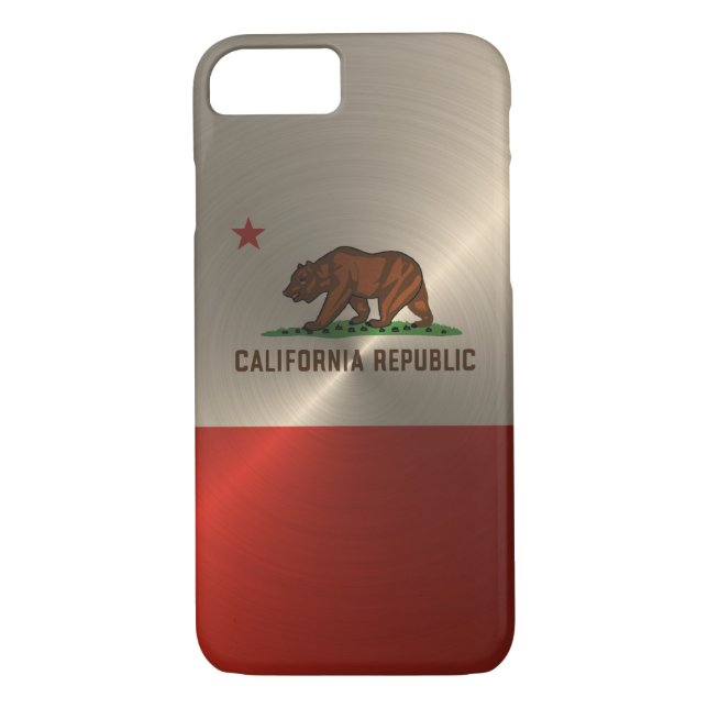 Gold California Republic Case-Mate iPhone Case (Back)