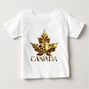 Gold Canada Baby Shirts Canada Souvenir T-shirts