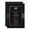 Gold Cap EDITABLE COLOR Graduation Invitation