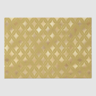 Gold Carnival Harlequin Pattern Tissue Paper