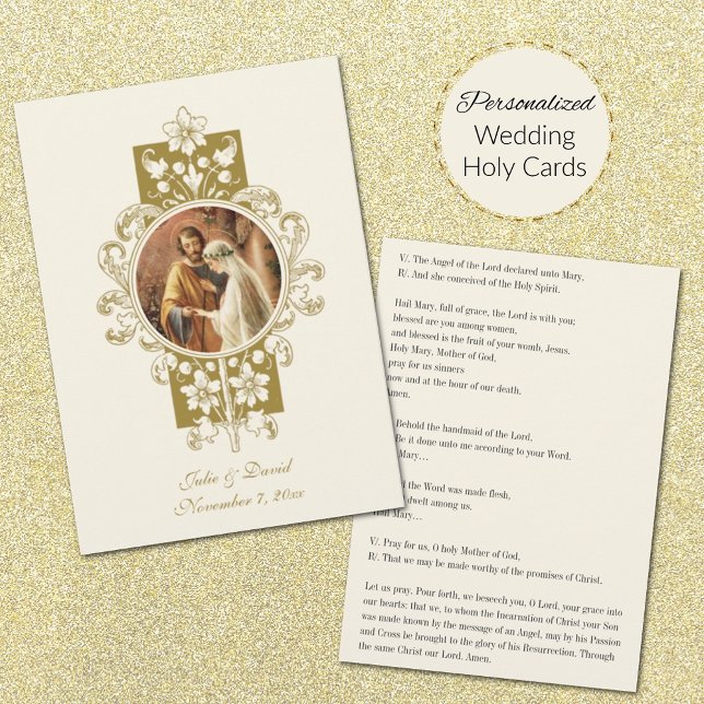 Gold Catholic Wedding Angelus Prayer  (Creator Uploaded)