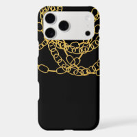 Gold Chains Black Hip Hop Chain