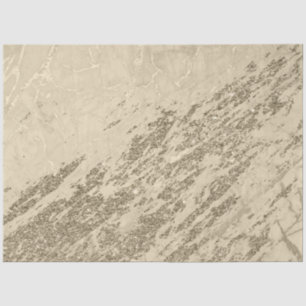 Gold Champagne Glitter Marble Modern Tissue Paper