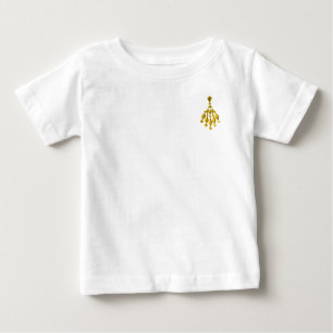 Gold chandelier baby T-Shirt