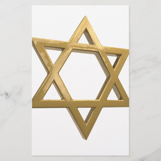 gold chanukkah star of david (Front)