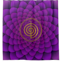 Gold  Choku Rei Symbol on lotus