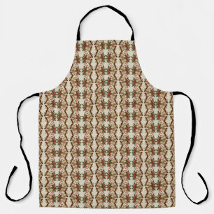 Gold Christmas Bells Holiday Apron