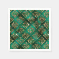 Gold Christmas Holiday Metallic Damask