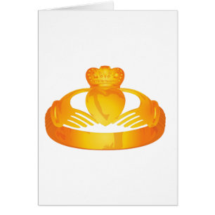 gold claddagh ring