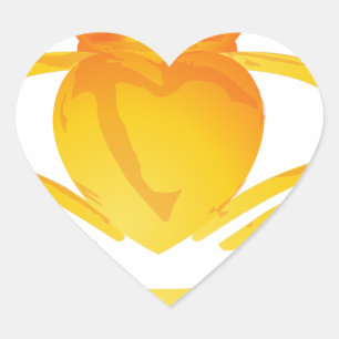 gold claddagh ring heart sticker
