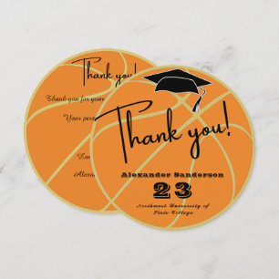 Gold Class of 2022 Basketball Ball Graduation
