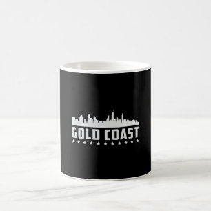 Gold Coast Australia City Skyline Cityscape Gift Coffee Mug