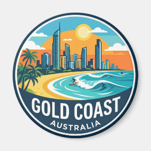 Gold Coast Australia Magnet