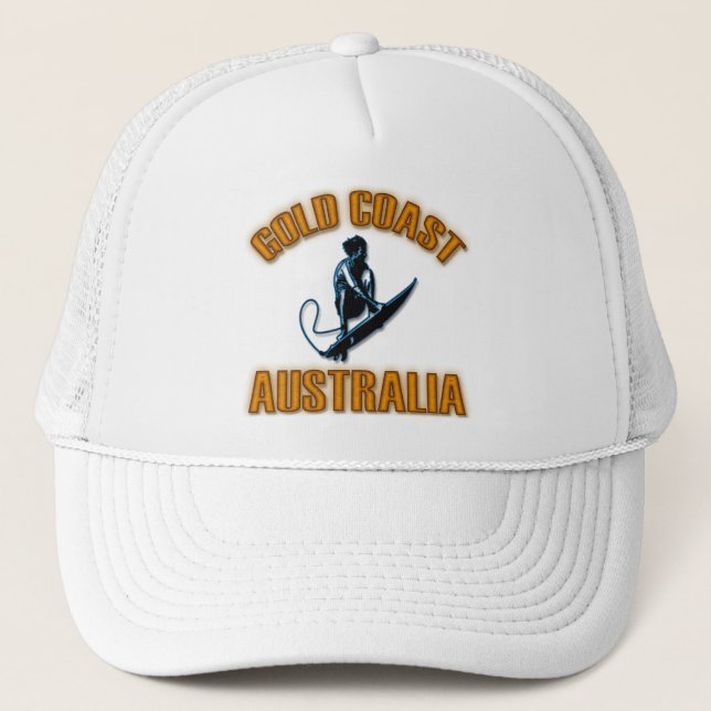 GOLD COAST AUSTRALIA TRUCKER HAT (Front)