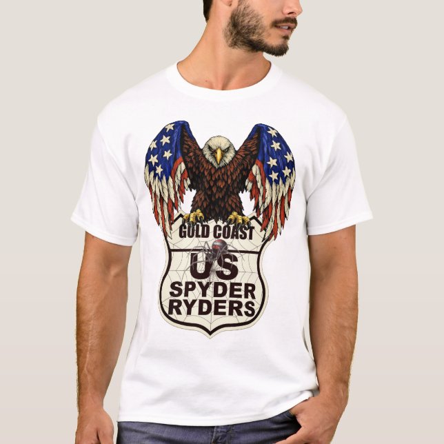 Gold Coast Chapter - Eagle Logo 1s T-Shirt (Front)