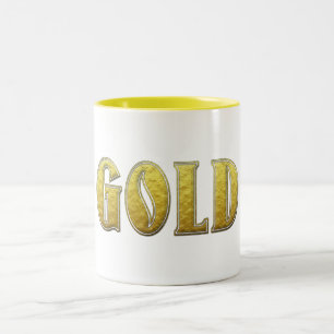 Gold Coffee Mug